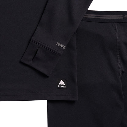 Burton Kids' Lightweight Base Layer Set True Black 2027