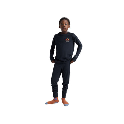Burton Kids' Lightweight Base Layer Set True Black 2027