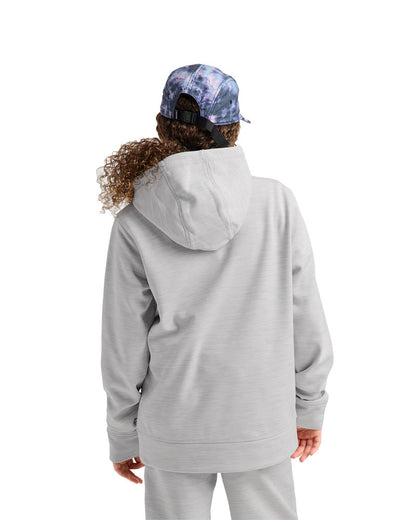 Burton Kids' Oak Pullover Hoodie Gray Cloud Heather 2027