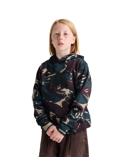 Burton Kids' Oak Pullover Hoodie Seersucker Camo 2027