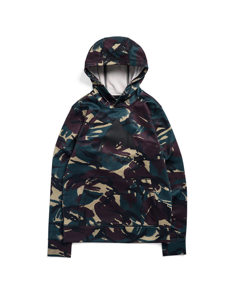 Burton Kids' Oak Pullover Hoodie Seersucker Camo 2027