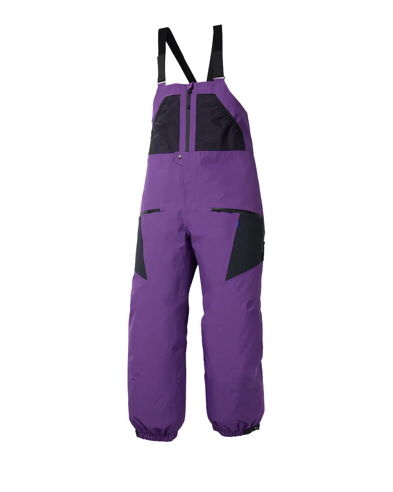 Burton Kids' Outbeam 3L Bib Pants Imperial Purple/True Black 2026