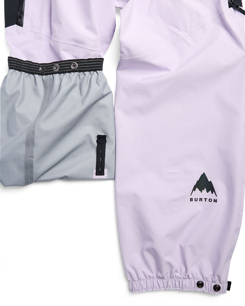 Burton Kids' Outbeam 3L Bib Pants Moondust Purple/True Black 2027