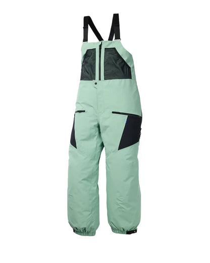 Burton Kids' Outbeam 3L Bib Pants Soft Sage / True Black 2026