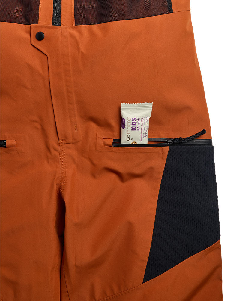 Burton Kids' Outbeam 3L Bib Pants Spiced Chai/True Black 2027