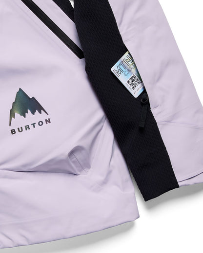Burton Kids' Outbeam 3L Jacket System Moondust Purple/True Black 2027