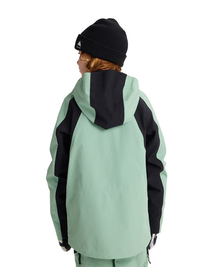 Burton Kids' Outbeam 3L Jacket System Soft Sage / True Black 2026