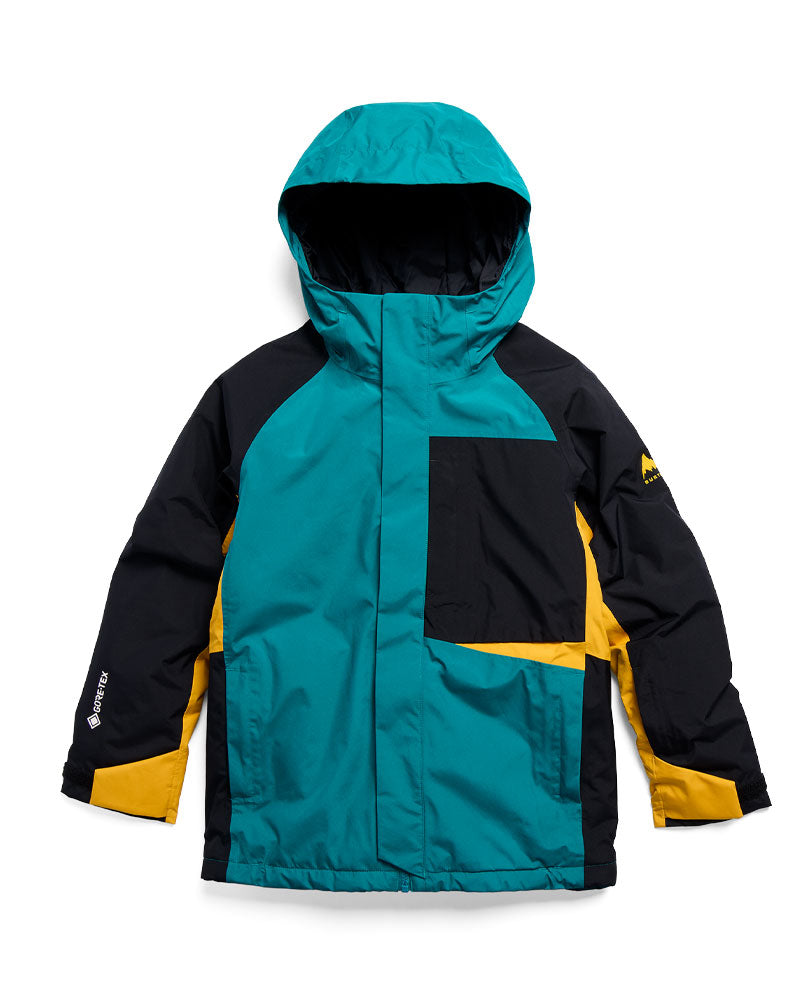 Burton Kids' Powline Gore-Tex 2L Jacket Pacific Teal/Goldenrod/True Black 2027