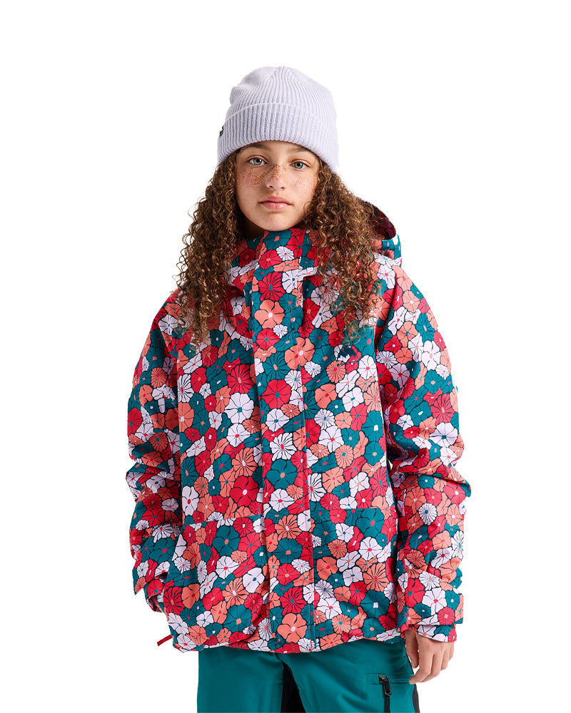 Burton Kids' Skimmer 2L Jacket Pop Floral 2027