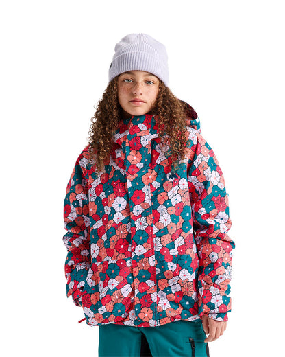 Burton Kids' Skimmer 2L Jacket Pop Floral 2027