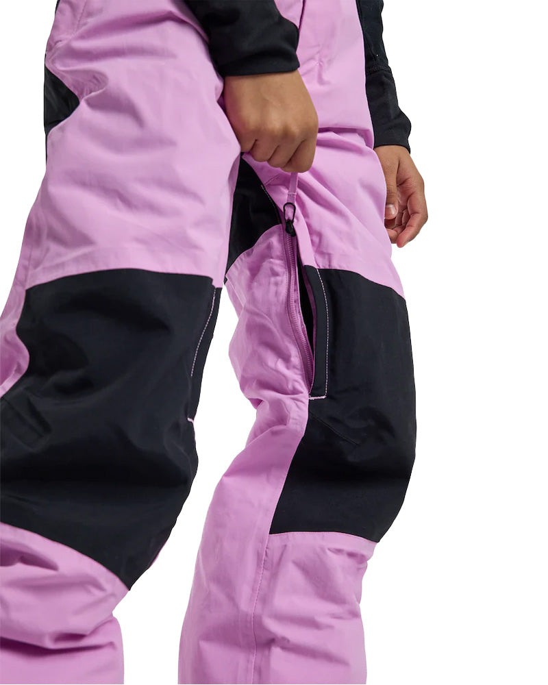 Burton Kids' Skylar 2L Bib Pants Orchid Purple 2025 – The Source