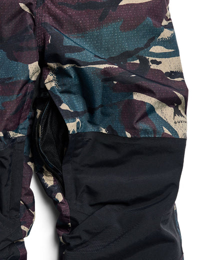 Burton Kids' Skylar 2L Bib Pants Seersucker Camo 2027