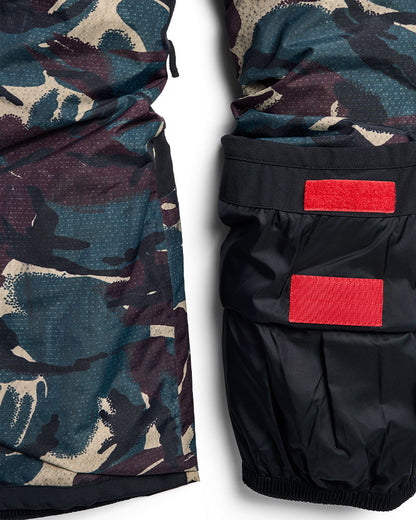 Burton Kids' Skylar 2L Bib Pants Seersucker Camo 2027