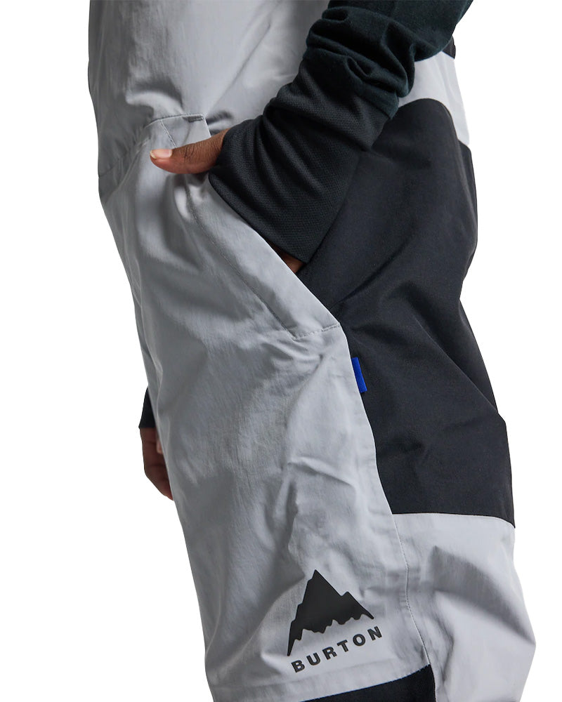Burton Kids' Skylar 2L Bib Pants Silver Sconce 2026