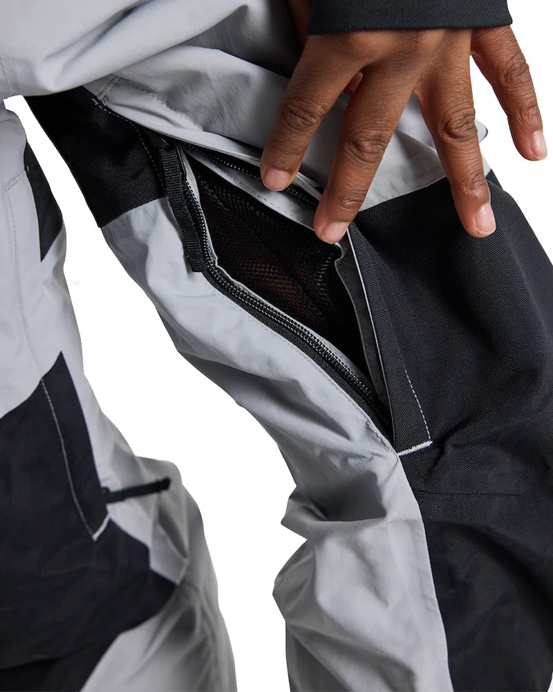 Burton Kids' Skylar 2L Bib Pants Silver Sconce 2026