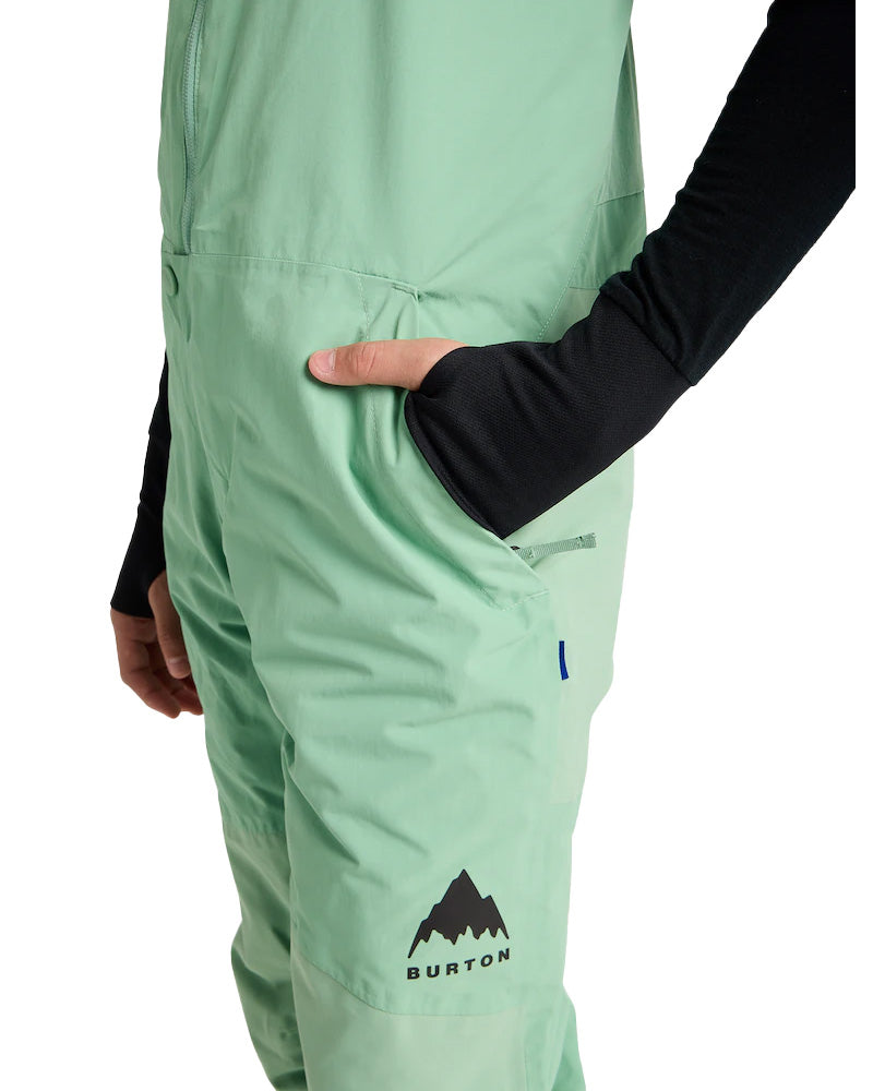 Burton Kids' Skylar 2L Bib Pants Soft Sage 2026