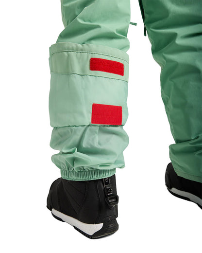 Burton Kids' Skylar 2L Bib Pants Soft Sage 2026
