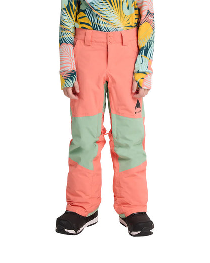 Burton Kids' Skylar Pants Peach Echo 2026