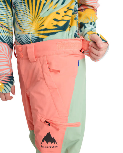 Burton Kids' Skylar Pants Peach Echo 2026