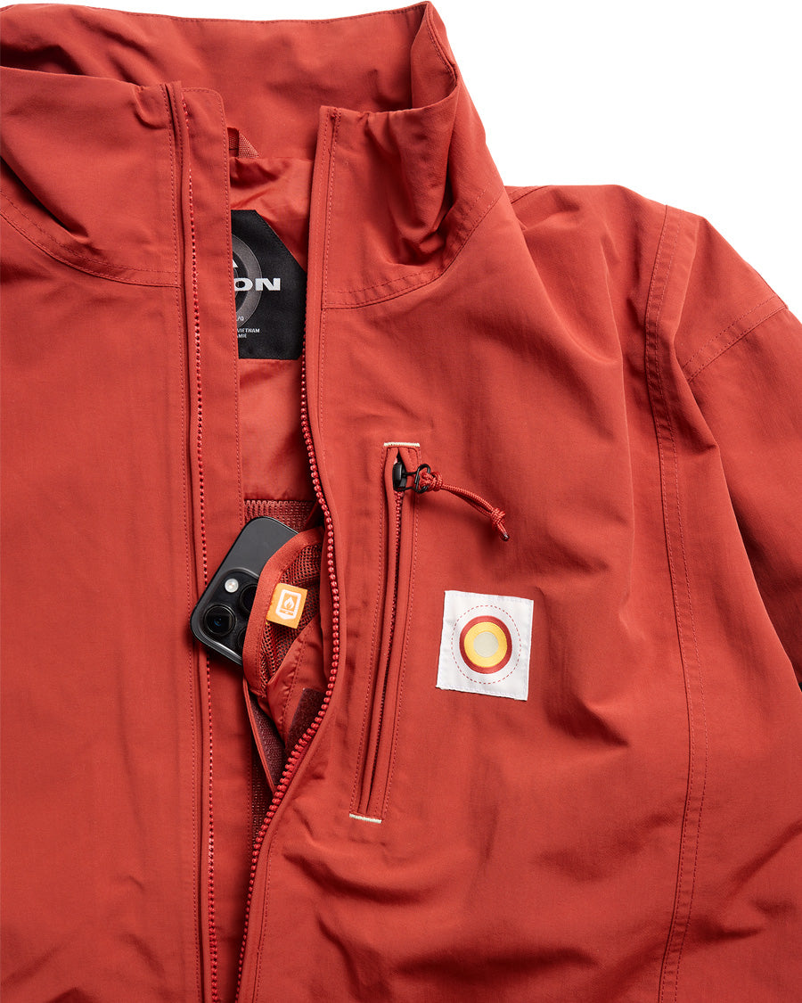Burton Men's 50/50 90's Jacket Rider Red LTD 2027