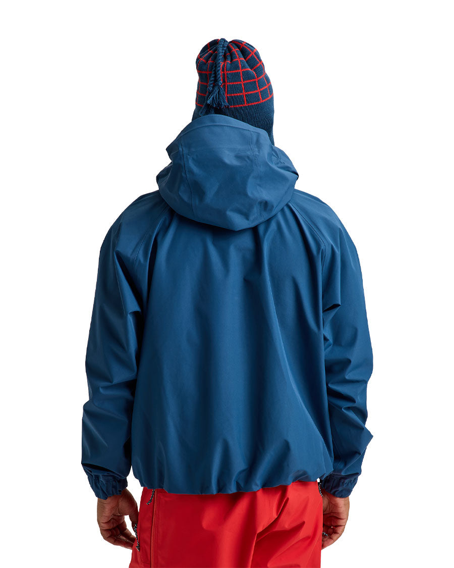 Burton Men's 50/50 80's Powdershell 3L Jacket Selvedge Blue LTD 2027