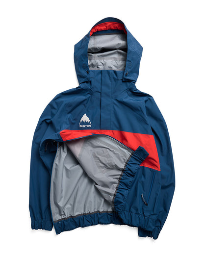 Burton Men's 50/50 80's Powdershell 3L Jacket Selvedge Blue LTD 2027