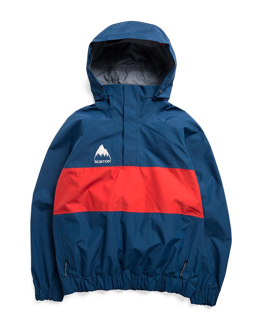 Burton Men's 50/50 80's Powdershell 3L Jacket Selvedge Blue LTD 2027