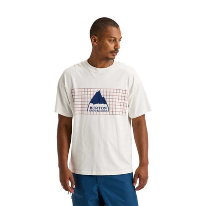 Burton Men's 50/50 80's Squared T-Shirt Stout White LTD 2027