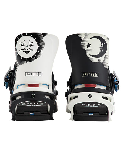 Burton Men's 50/50 90's Cartel X Binding '94 Twin LTD 2027