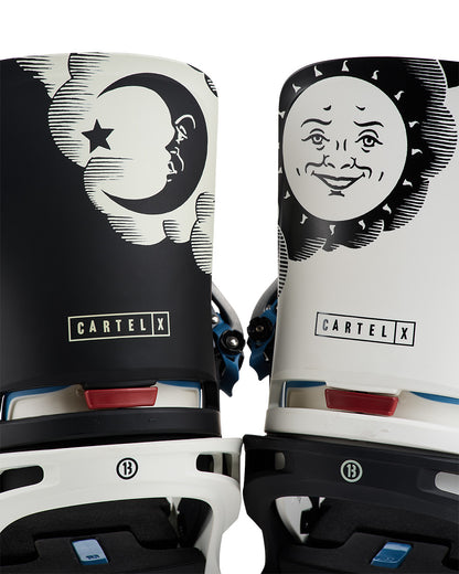Burton Men's 50/50 90's Cartel X Binding '94 Twin LTD 2027