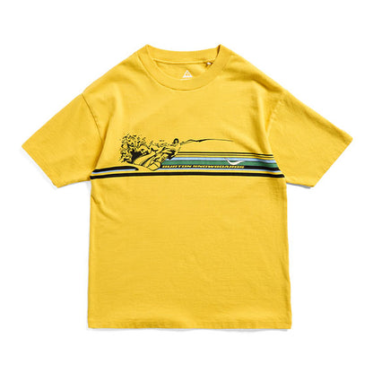 Burton Men's 50/50 90's T-Shirt Thirteen Yellow LTD 2027