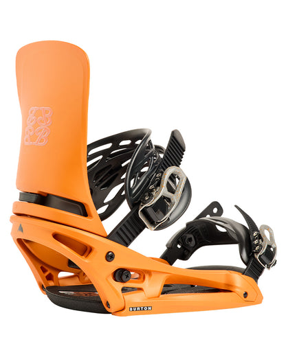 Burton Men's Cartel X EST® Snowboard Bindings Goldfish Orange 2027