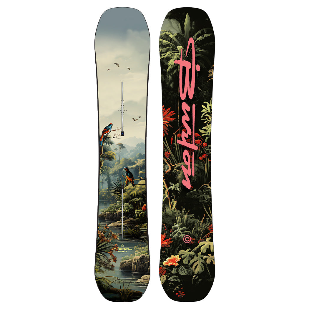 Burton Men's Custom Camber Snowboard Jungle 2027