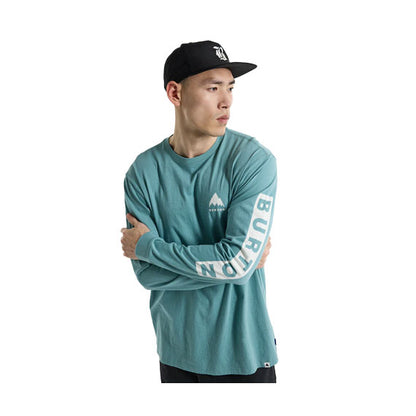 Burton Men's Elite Long Sleeve T-Shirt Rock Lichen 2024