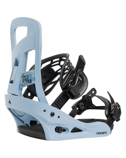 Burton Men's Freestyle Re:Flex Snowboard Bindings Airstream Blue 2027