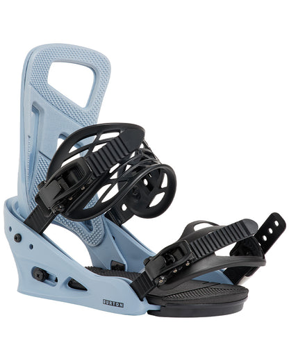Burton Men's Freestyle Re:Flex Snowboard Bindings Airstream Blue 2027