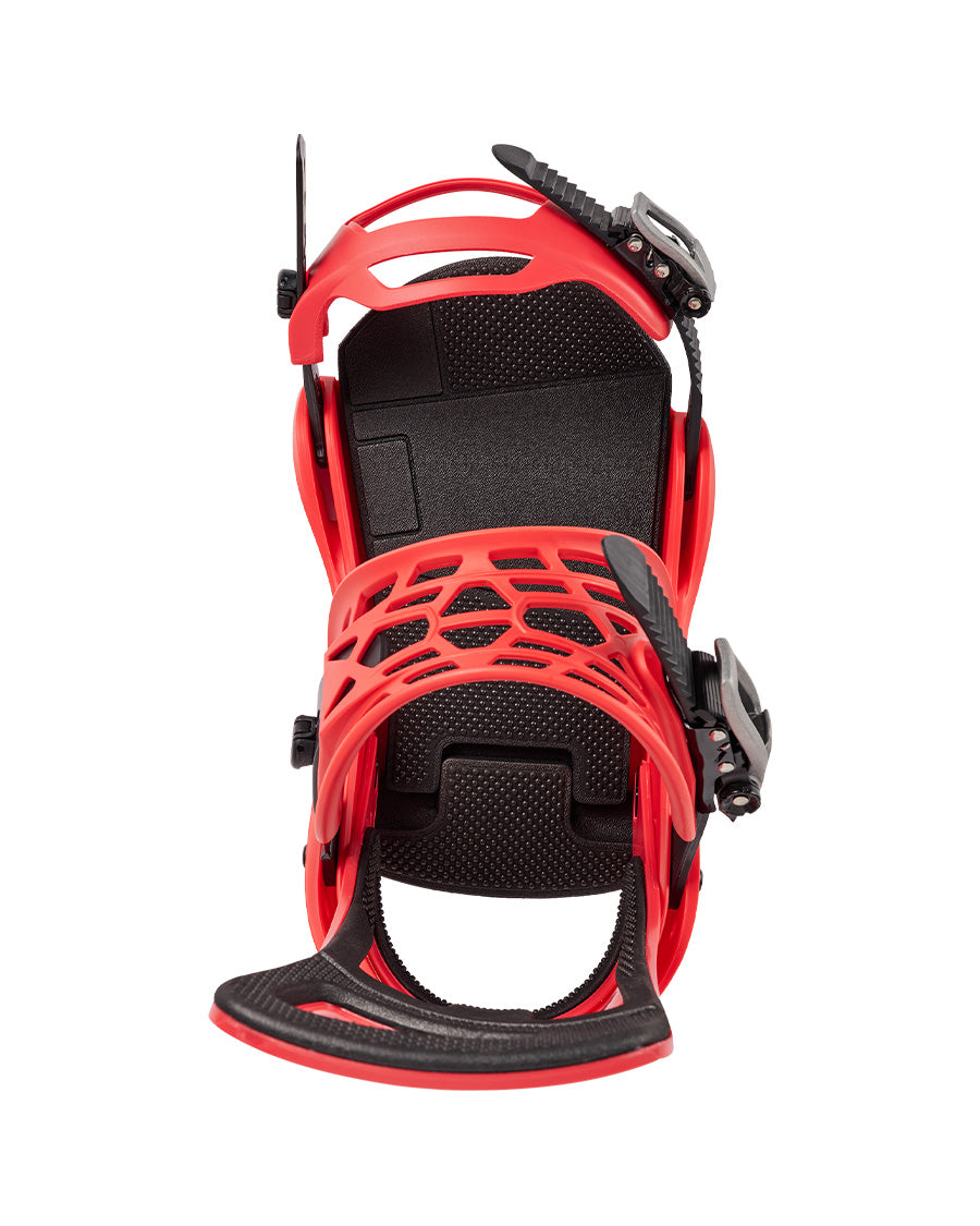 Burton Men's Freestyle Re:Flex Snowboard Bindings Geranium Red 2027