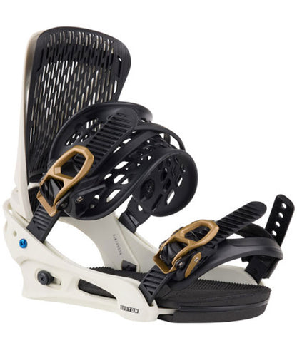 Burton Men's Genesis Re:Flex Binding White/Gold 2024