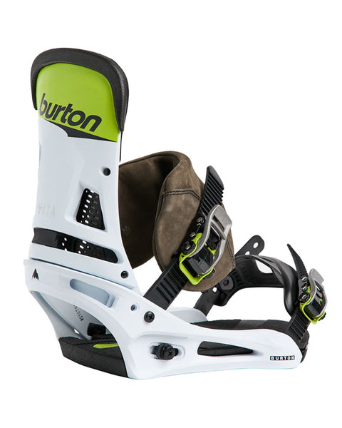burton green black snowboard Burton Men's Malavita Binding Green/White/Black 2026 – The Source Snowboard & Skate