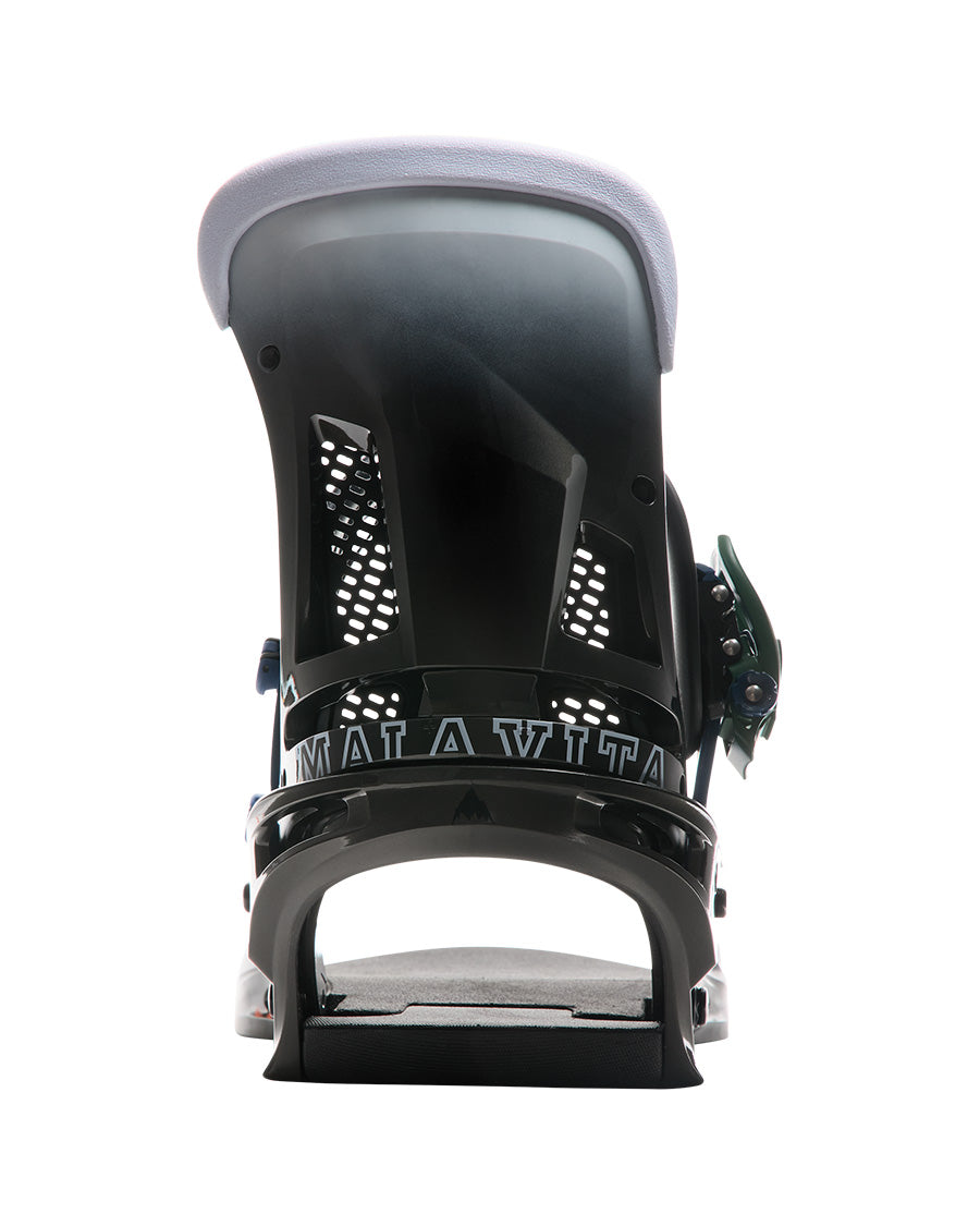 Burton Men's Malavita Snowboard Bindings Black Fade 2027