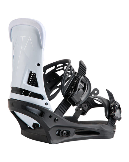 Burton Men's Malavita Snowboard Bindings Black/White 2027