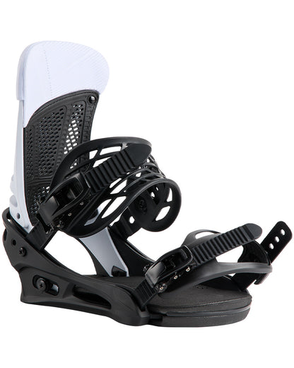 Burton Men's Malavita Snowboard Bindings Black/White 2027