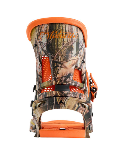 Burton Men's Malavita X Snowboard Bindings Camo 2027