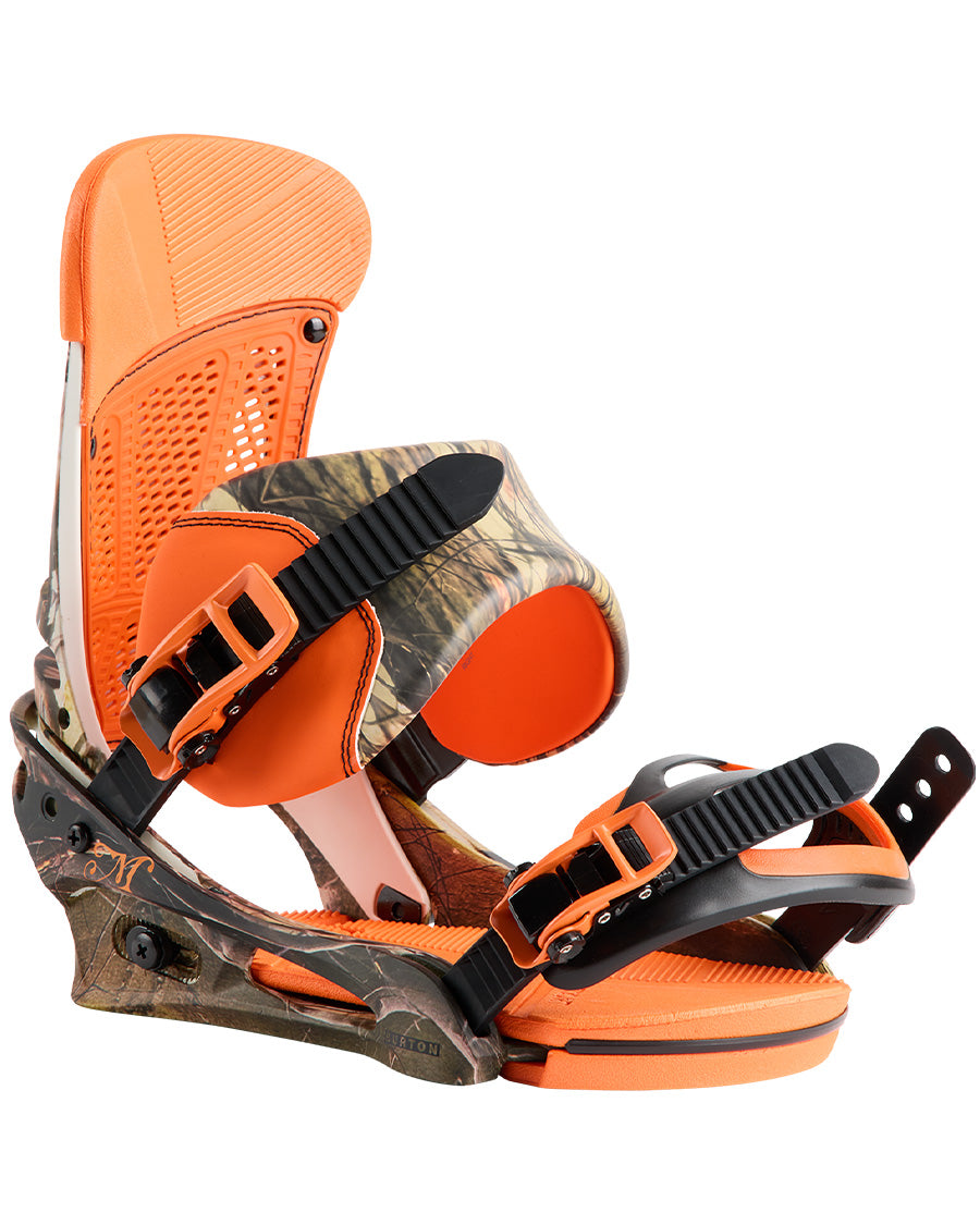 Burton Men's Malavita X Snowboard Bindings Camo 2027