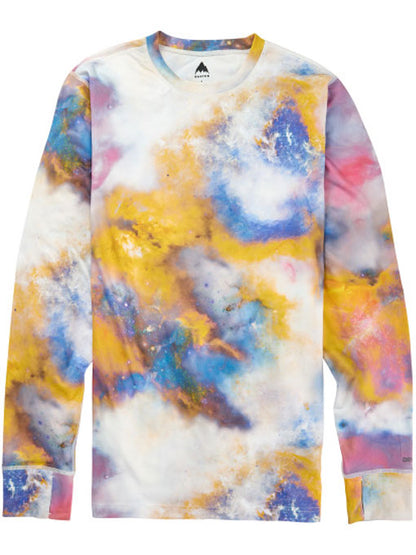 Burton Men's Midweight Base Layer Crewneck Stout White Voyager 2024