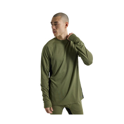 Burton Men's Midweight X Base Layer Crewneck Forest Moss 2024