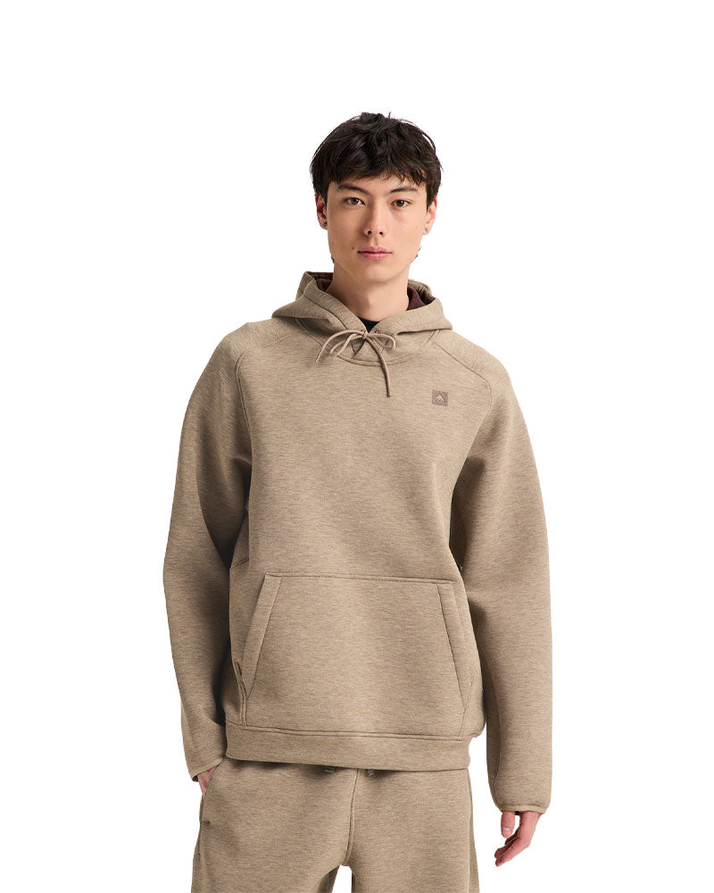 Burton Men's SpaceCloud Pullover Hoodie Summit Taupe Heather 2027