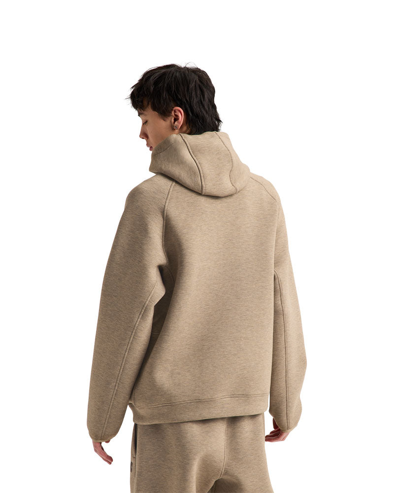 Burton Men's SpaceCloud Pullover Hoodie Summit Taupe Heather 2027