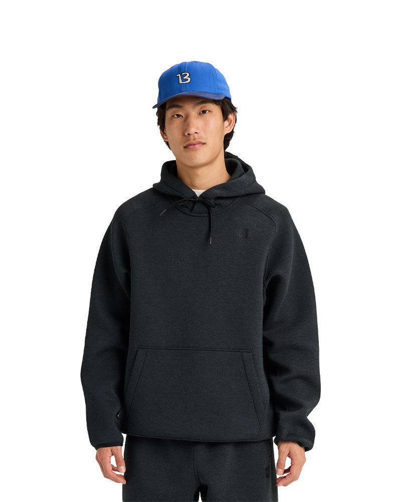 Burton Men's SpaceCloud Pullover Hoodie True Black Heather 2027