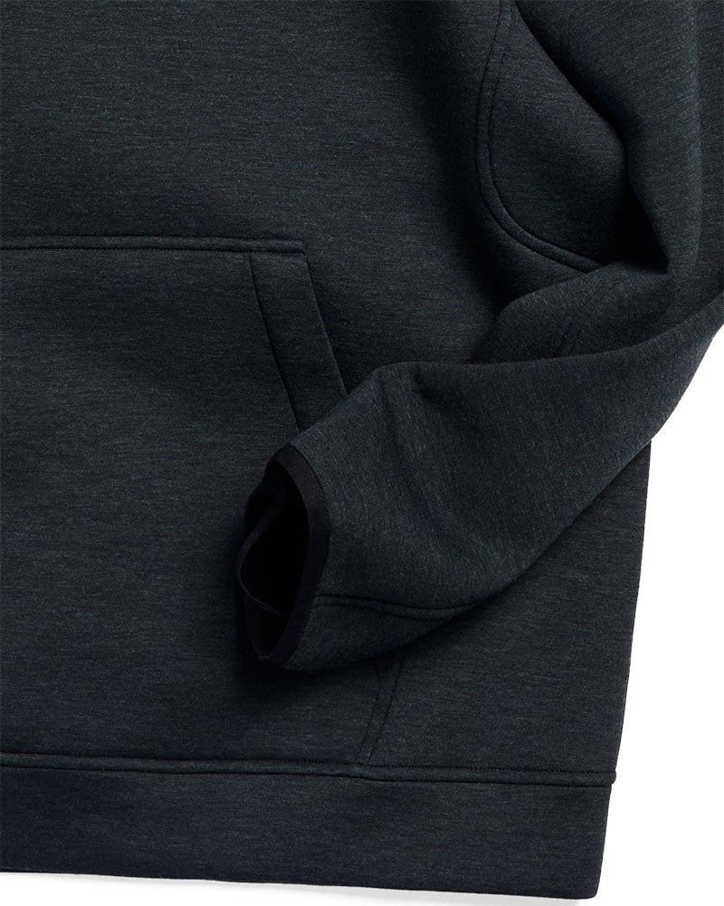 Burton Men's SpaceCloud Pullover Hoodie True Black Heather 2027
